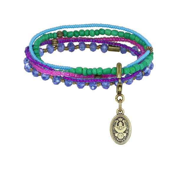 Multi - Petit Glamour d'Afrique - Armband von Konplott